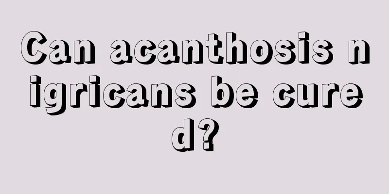 Can acanthosis nigricans be cured?