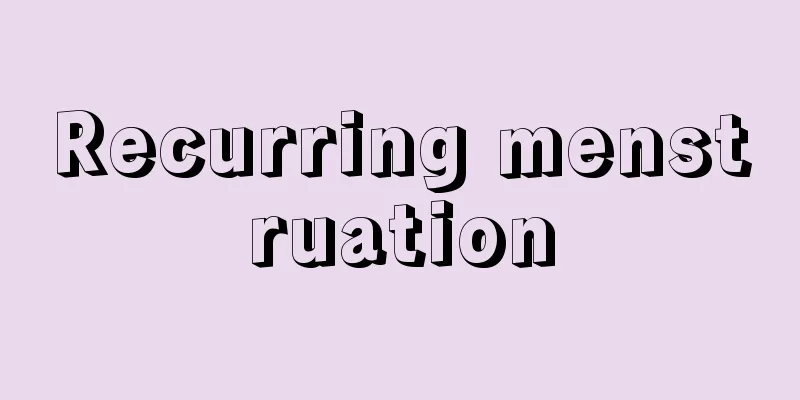 Recurring menstruation