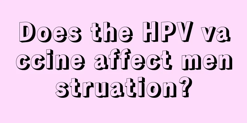 Does the HPV vaccine affect menstruation?