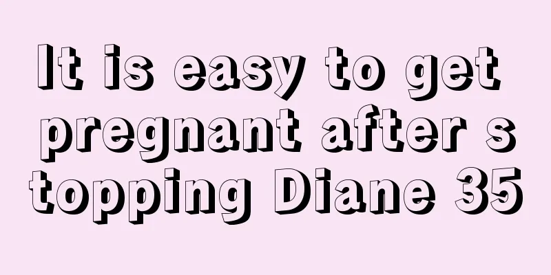 It is easy to get pregnant after stopping Diane 35