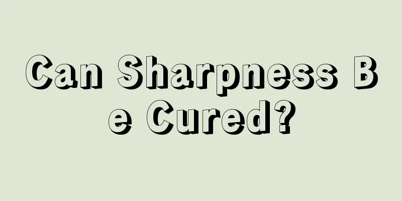 Can Sharpness Be Cured?