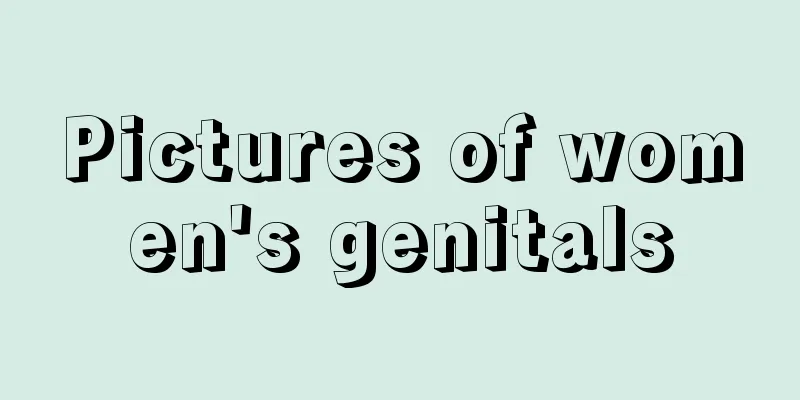 Pictures of women's genitals