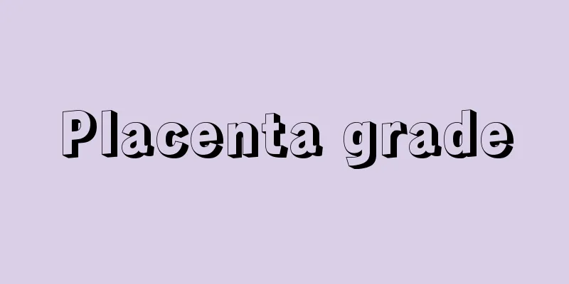 Placenta grade