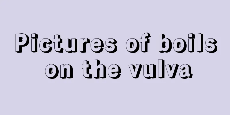 Pictures of boils on the vulva