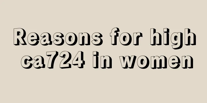 Reasons for high ca724 in women