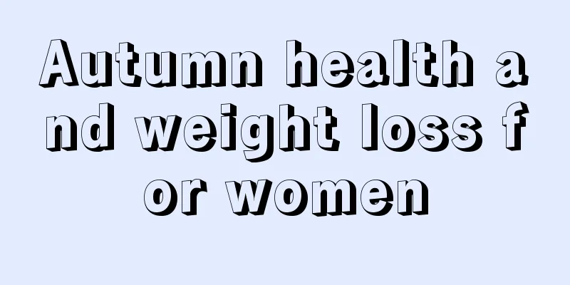 Autumn health and weight loss for women