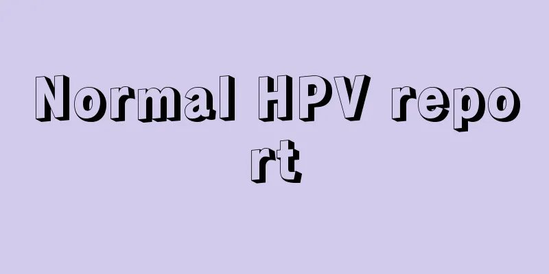 Normal HPV report