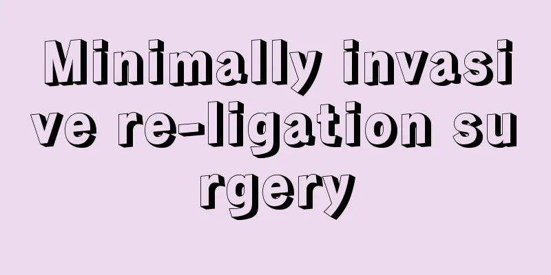 Minimally invasive re-ligation surgery