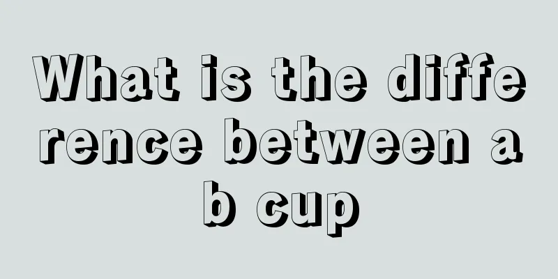 What is the difference between ab cup