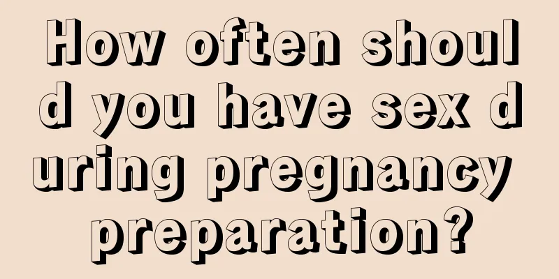 How often should you have sex during pregnancy preparation?