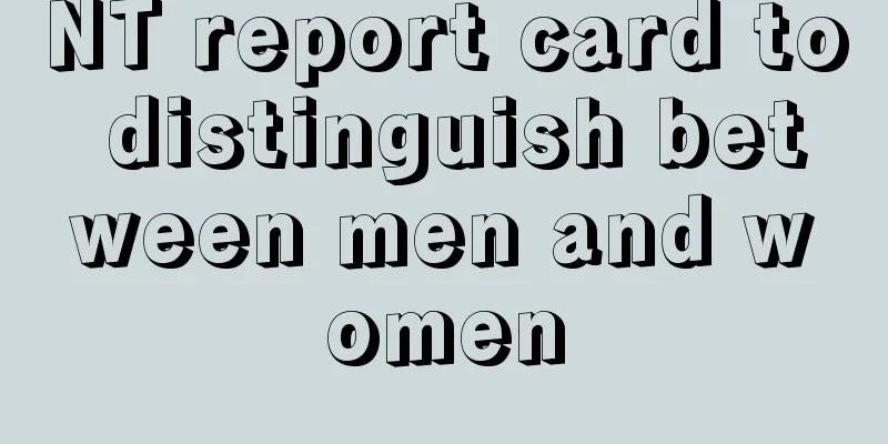 NT report card to distinguish between men and women