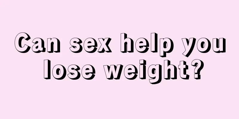 Can sex help you lose weight?