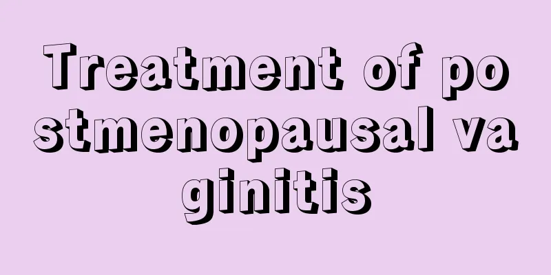 Treatment of postmenopausal vaginitis