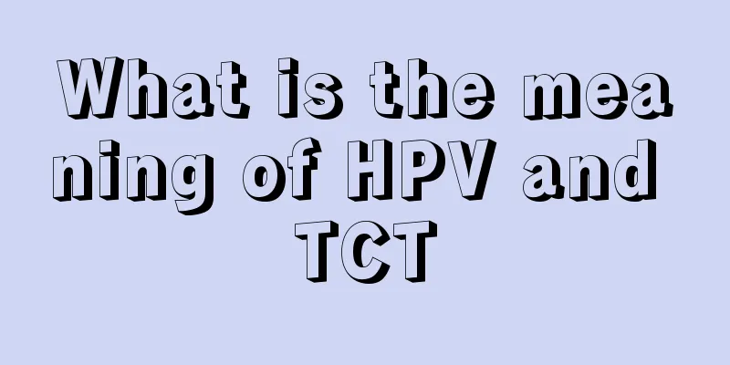 What is the meaning of HPV and TCT