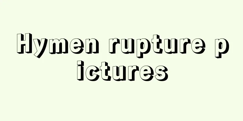 Hymen rupture pictures