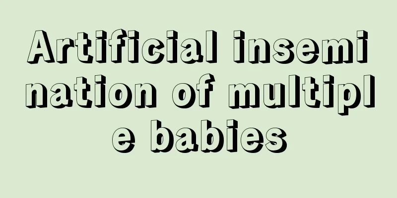 Artificial insemination of multiple babies