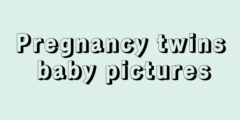 Pregnancy twins baby pictures