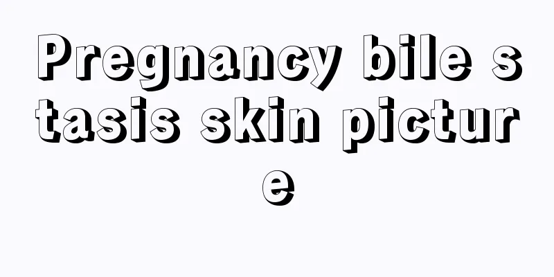 Pregnancy bile stasis skin picture