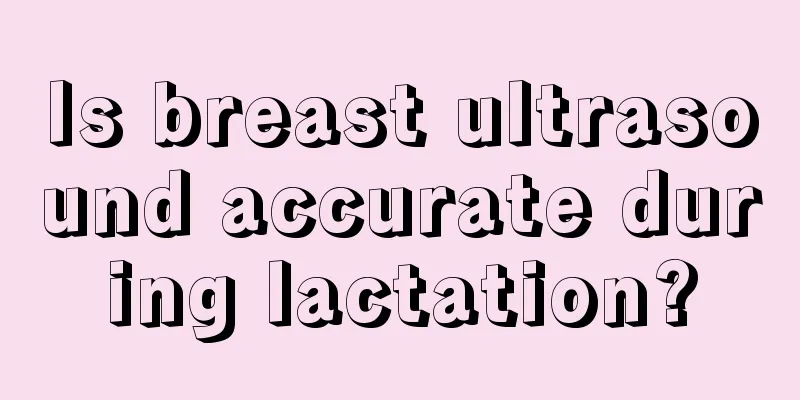 Is breast ultrasound accurate during lactation?