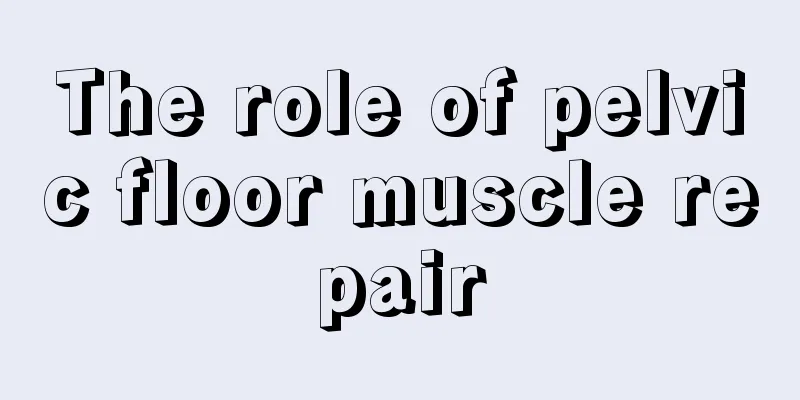 The role of pelvic floor muscle repair