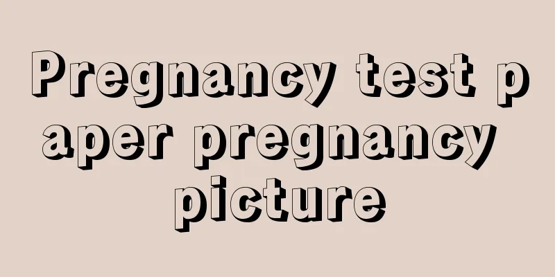 Pregnancy test paper pregnancy picture