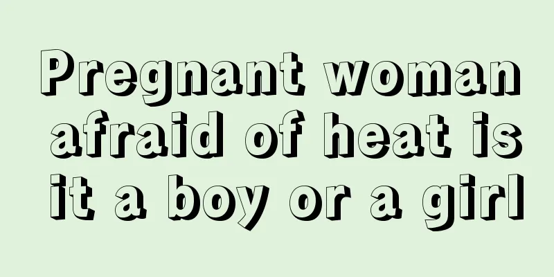 Pregnant woman afraid of heat is it a boy or a girl