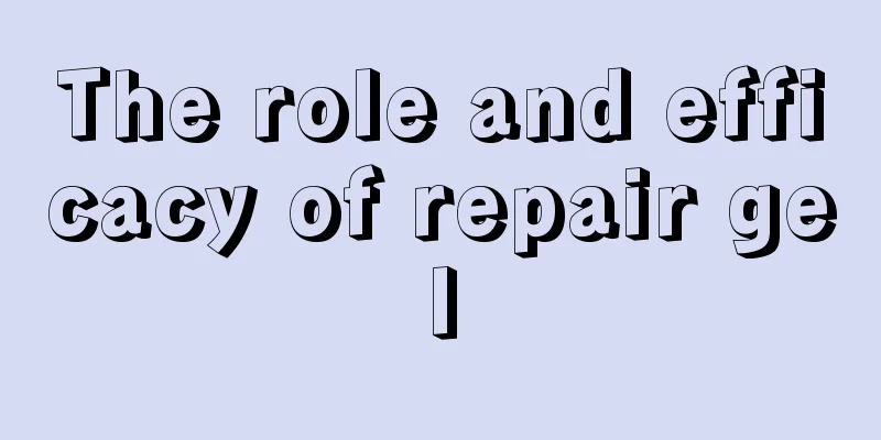 The role and efficacy of repair gel