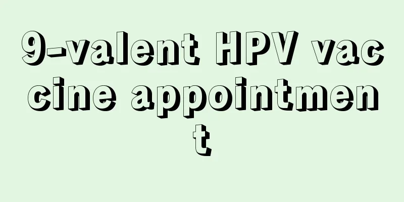 9-valent HPV vaccine appointment