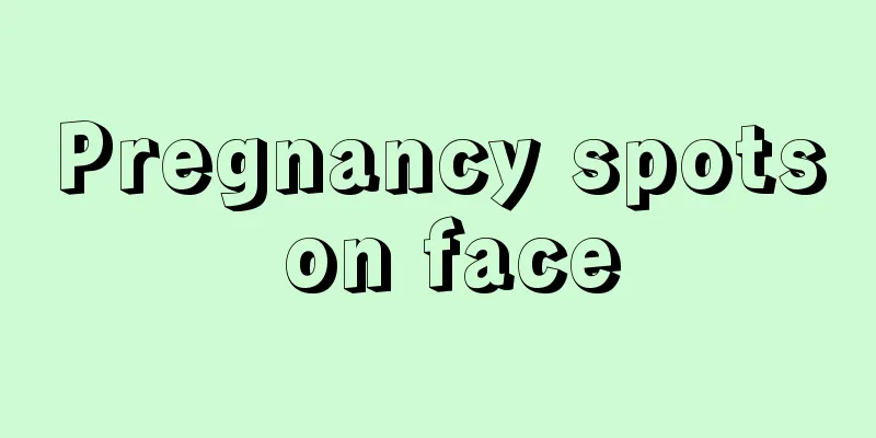 Pregnancy spots on face