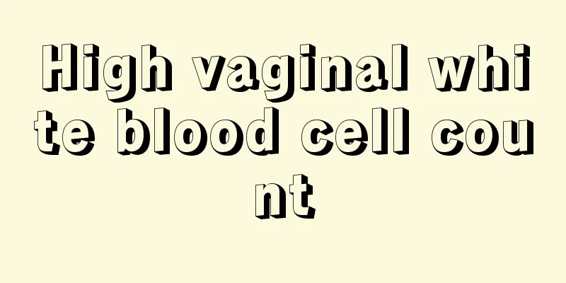 High vaginal white blood cell count