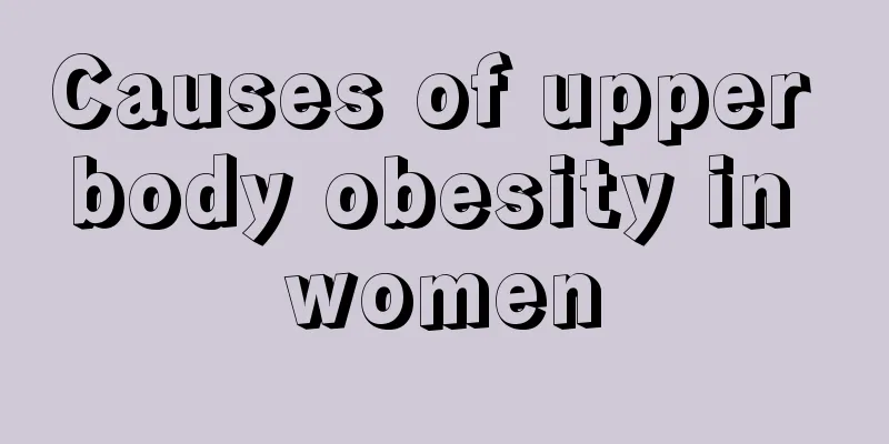 Causes of upper body obesity in women