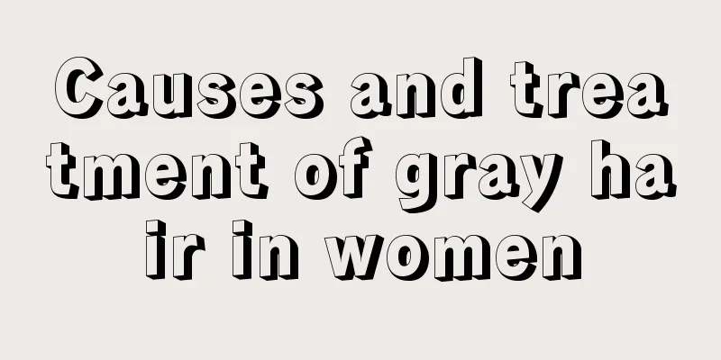 Causes and treatment of gray hair in women