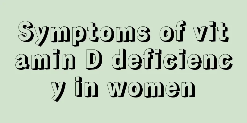 Symptoms of vitamin D deficiency in women