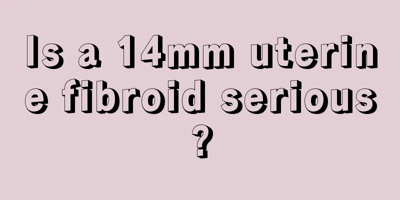 Is a 14mm uterine fibroid serious?