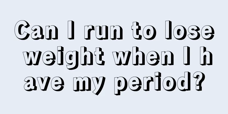 Can I run to lose weight when I have my period?