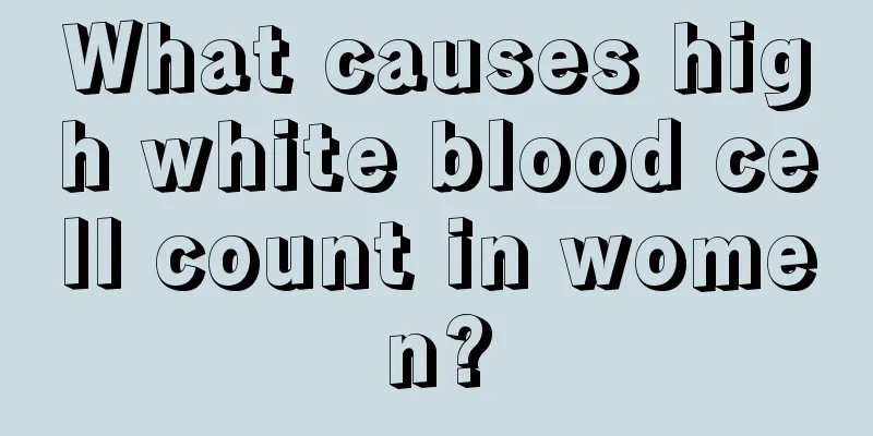 What causes high white blood cell count in women?