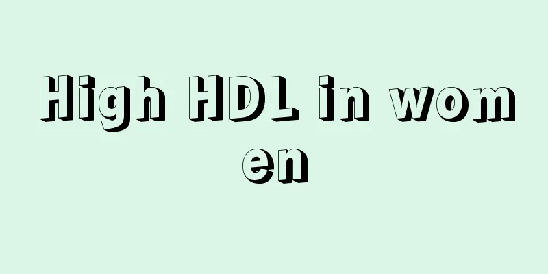 High HDL in women