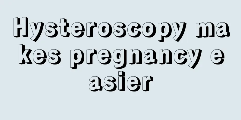 Hysteroscopy makes pregnancy easier