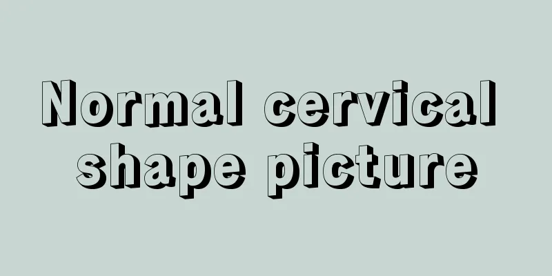 Normal cervical shape picture