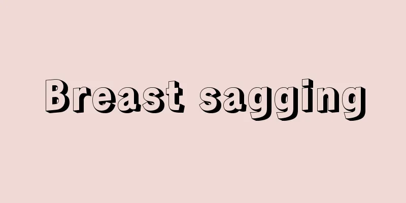 Breast sagging