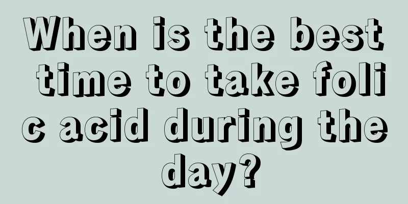 When is the best time to take folic acid during the day?