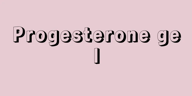 Progesterone gel