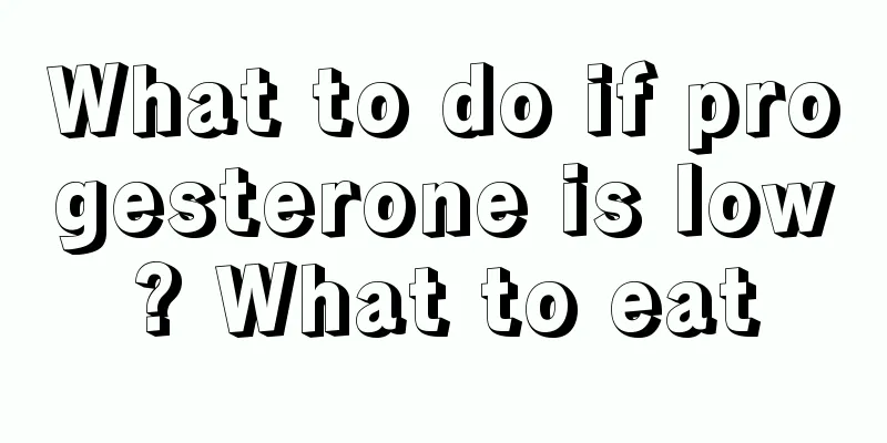 What to do if progesterone is low? What to eat