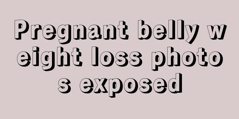 Pregnant belly weight loss photos exposed