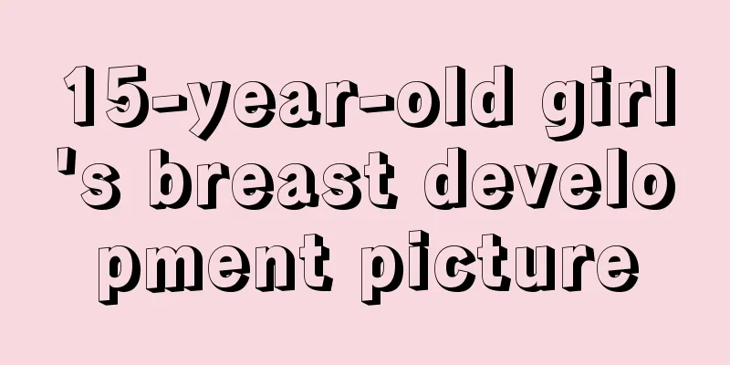 15-year-old girl's breast development picture