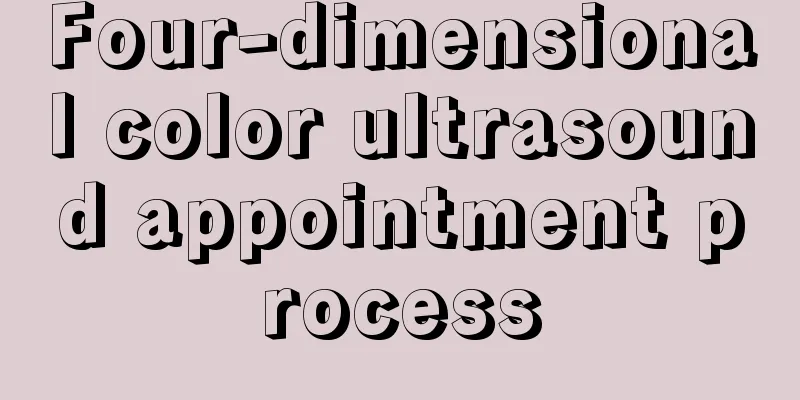 Four-dimensional color ultrasound appointment process