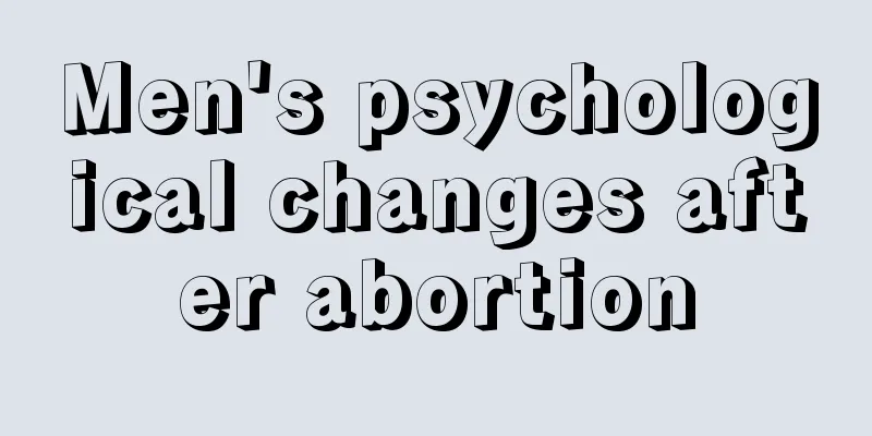 Men's psychological changes after abortion