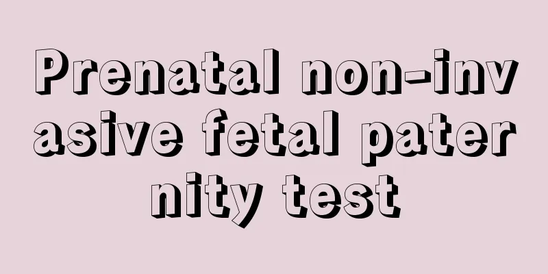 Prenatal non-invasive fetal paternity test