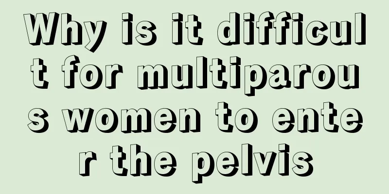 Why is it difficult for multiparous women to enter the pelvis