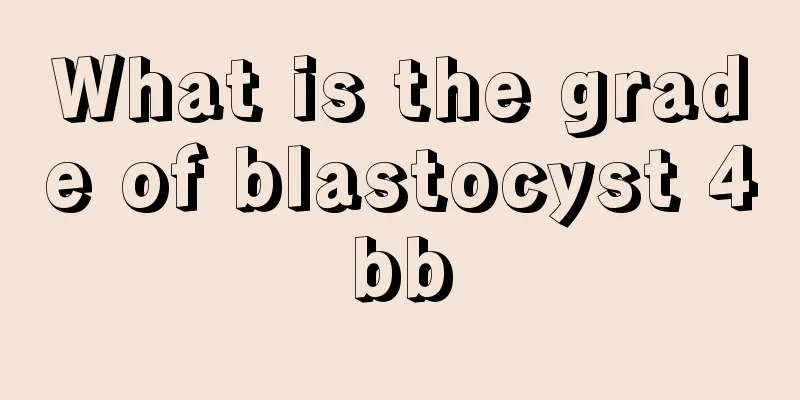 What is the grade of blastocyst 4bb